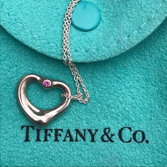 Tiffany & Co. Jewelry - Tiffany & Co. Elsa Peretti Open Heart Pendant